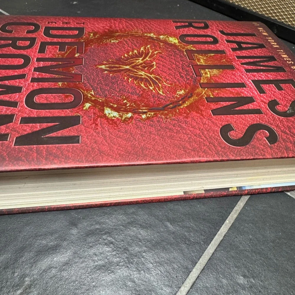 James Rollins The Demon Crown Sigma Force Novel First Edition Hardcover 2017